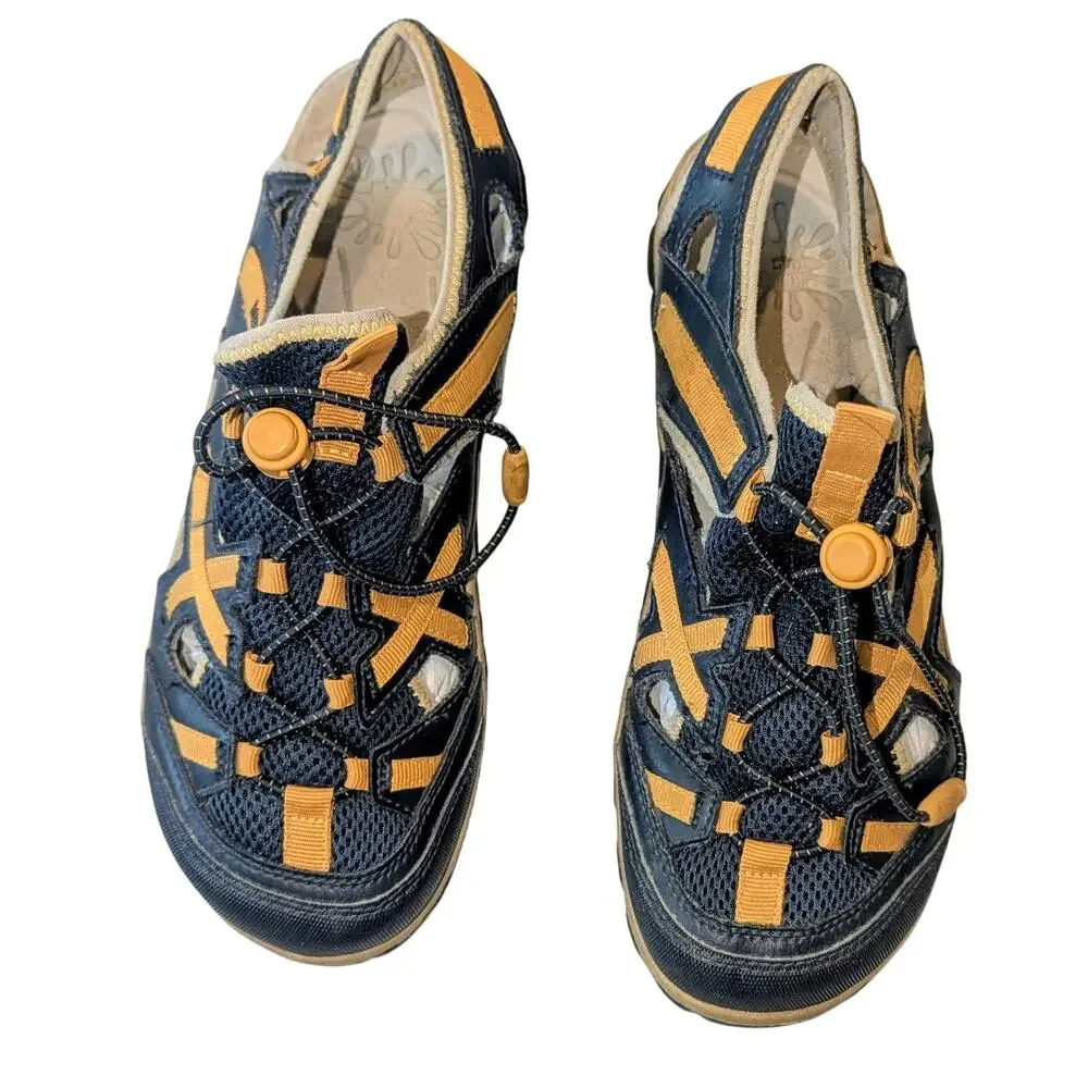 Merrell Boys Big Kids Waterpro Skip Navy/Adventure Yellow Size 7